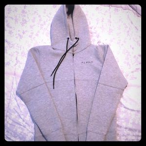 Alpha zip up hoodie